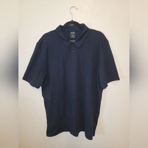 NWT Mens Black Oakley Polo  Size XL